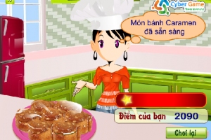 Bánh caramen cuộn